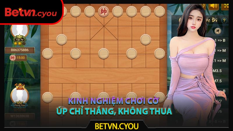 Kinh nghiệm chơi cờ úp chỉ thắng, không thua